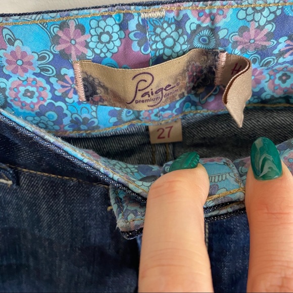 Paige hidden hills straight leg jeans - Picture 4 of 7